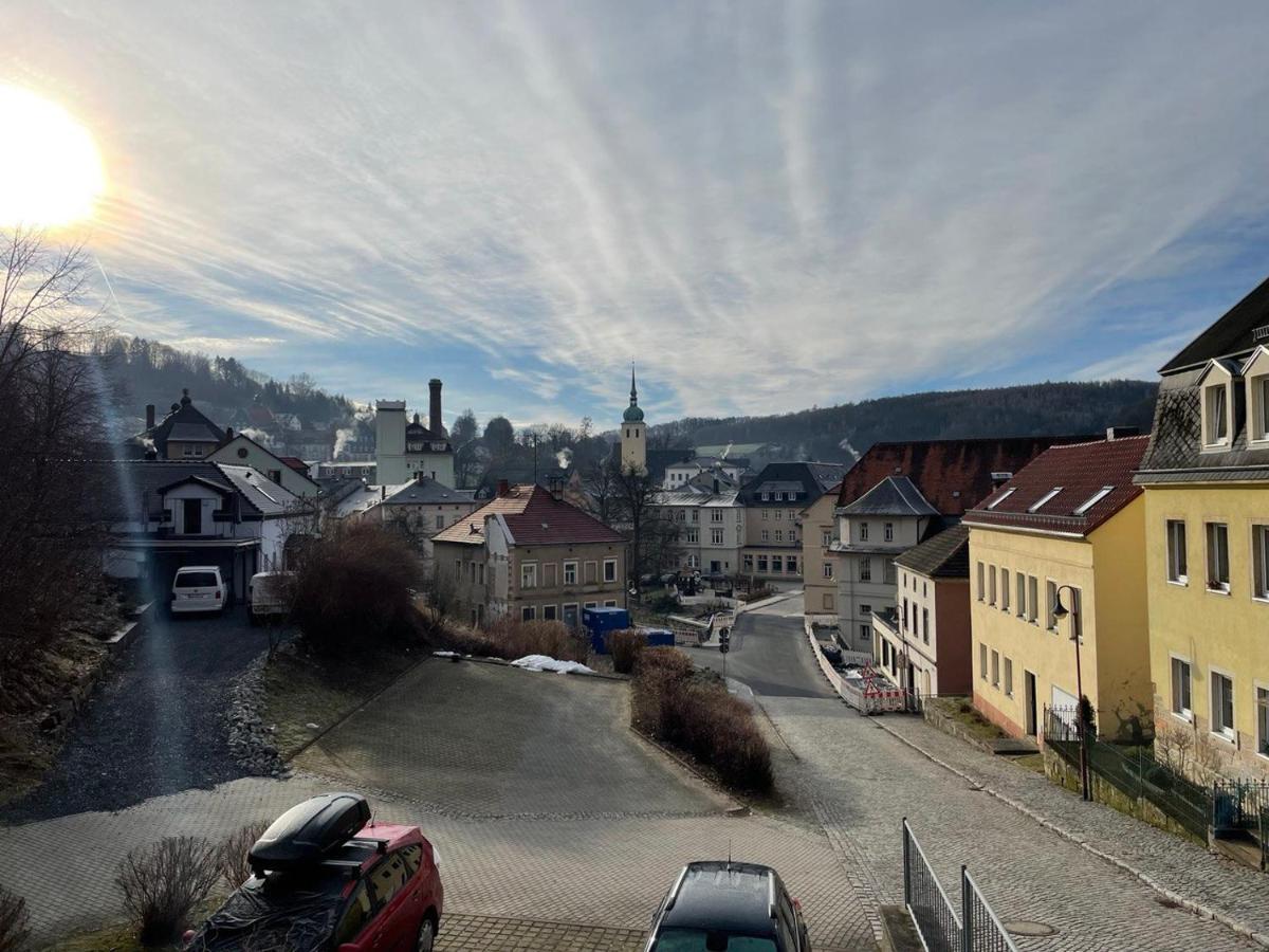 Bergblick Apartment SäChsische Schweiz Sebnitz Bagian luar foto