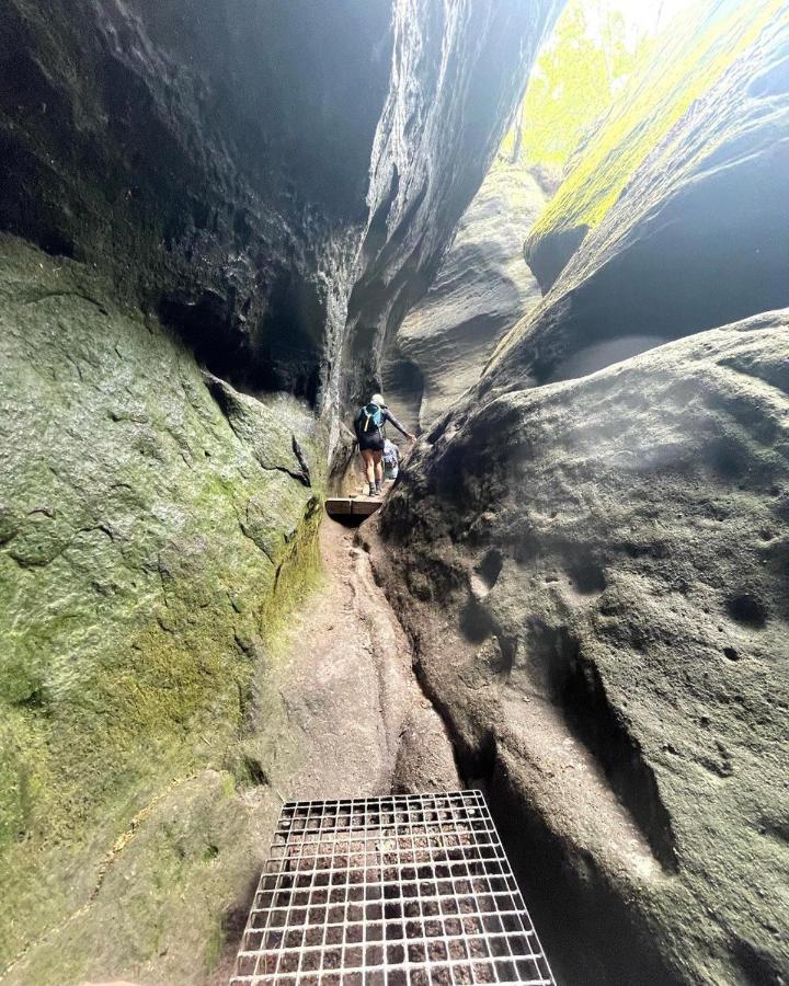 Bergblick Apartment SäChsische Schweiz Sebnitz Bagian luar foto