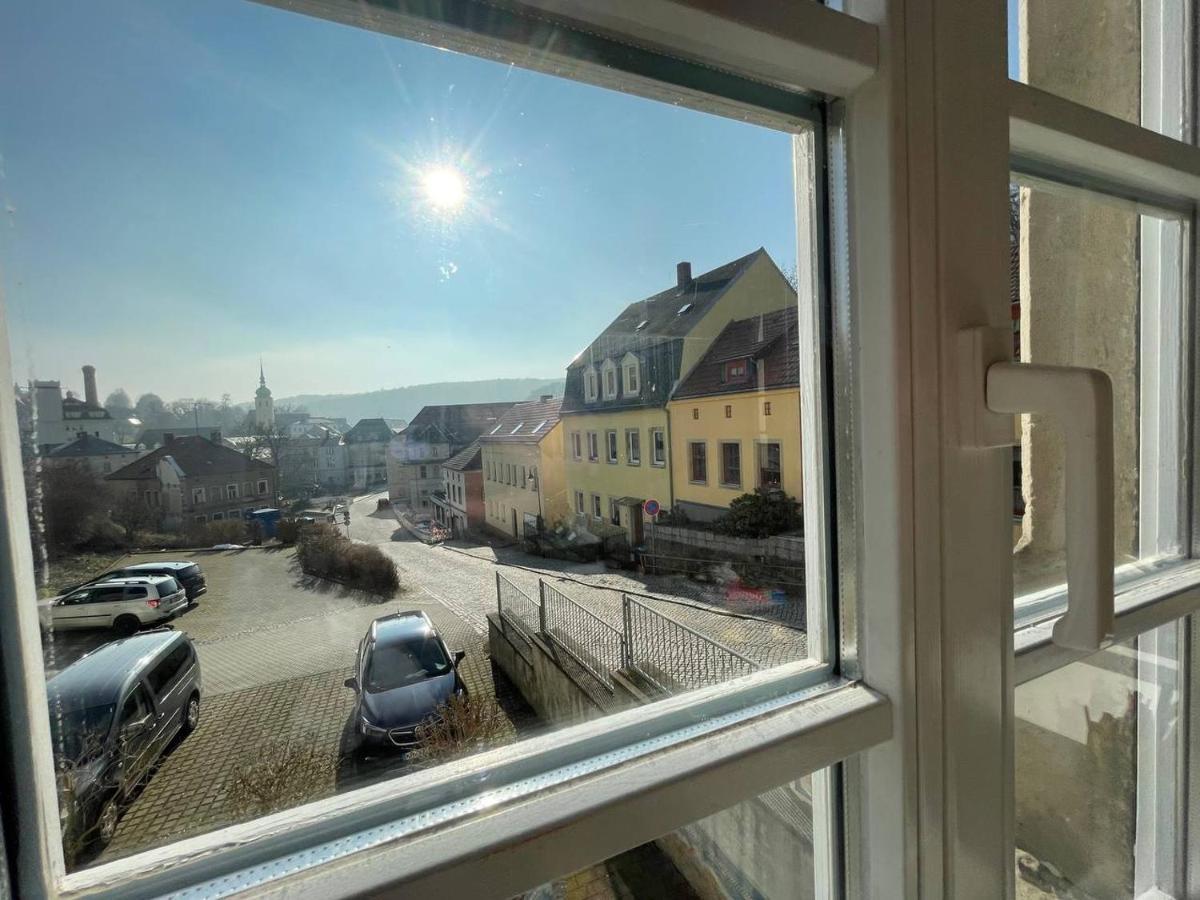 Bergblick Apartment SäChsische Schweiz Sebnitz Bagian luar foto